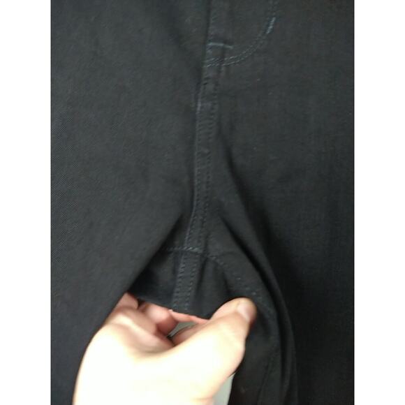 L.L. Bean Woman's 12 Jeans Black Classic Fit Straight 5 Pocket Casual - Picture 4 of 10